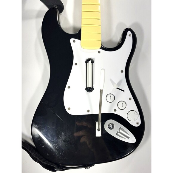 Rock Band Harmonix Fender Stratocaster #822151 Guitar PlayStation 3 No Dongle - Picture 2 of 9